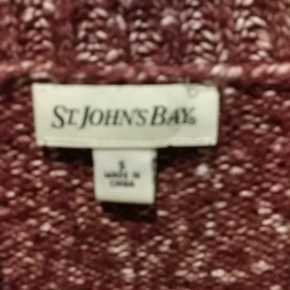 St Johns Bay small cardigan plum color
